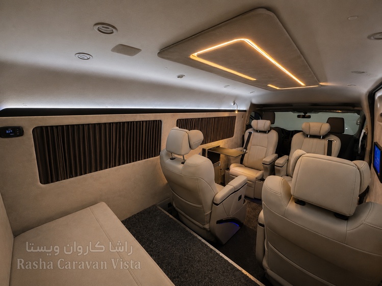 داخل خودرو VIP تویوتا هایس 1404 - تصویر کوچک 5-2