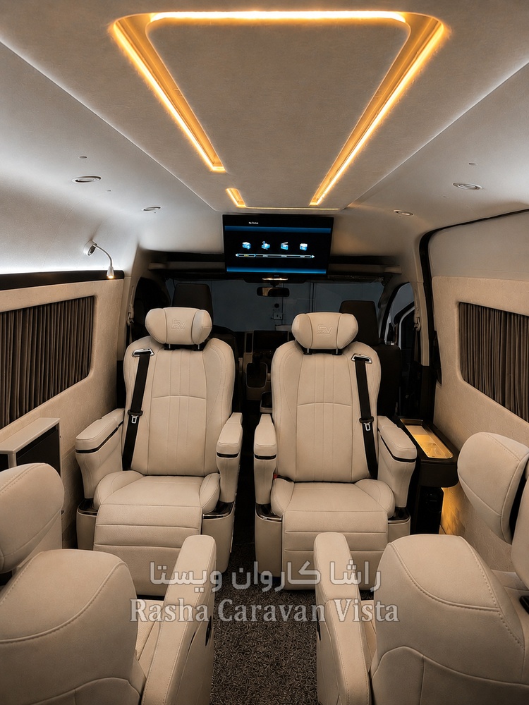 داخل خودرو VIP تویوتا هایس 1404 - تصویر کوچک 4-2