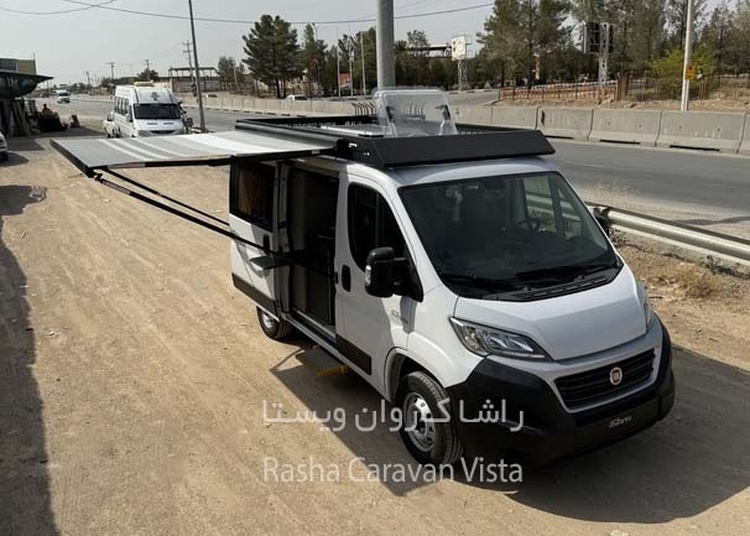 بیرون کمپر مسافرتی فیات دوکاتو- L1H1 - تصویر کوچک 1-1